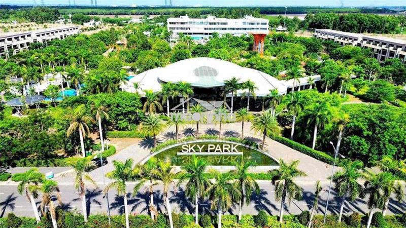 Đất thổ cư lô góc 2 mặt tiền siêu vip dự án game sky