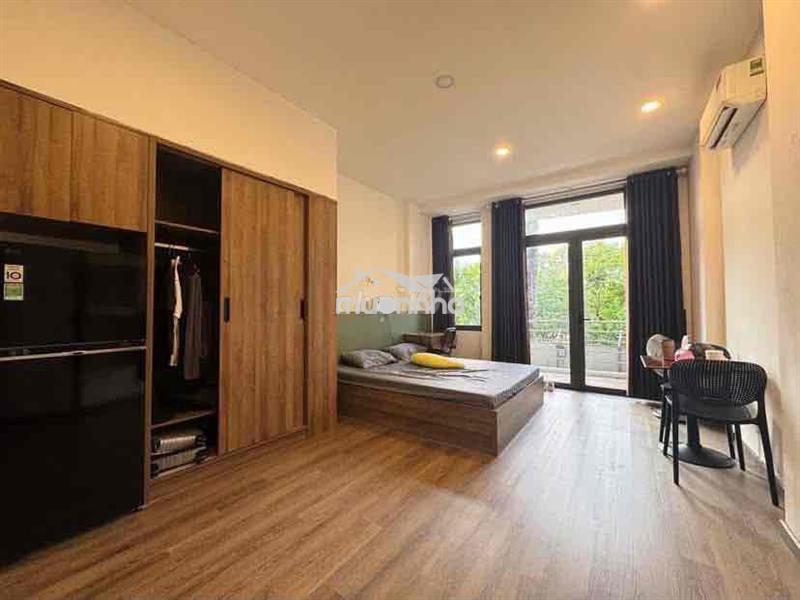 Phòng 35m2_ studio ban công _ đầy đủ nội thất_ 222/1 bùi đình tuý