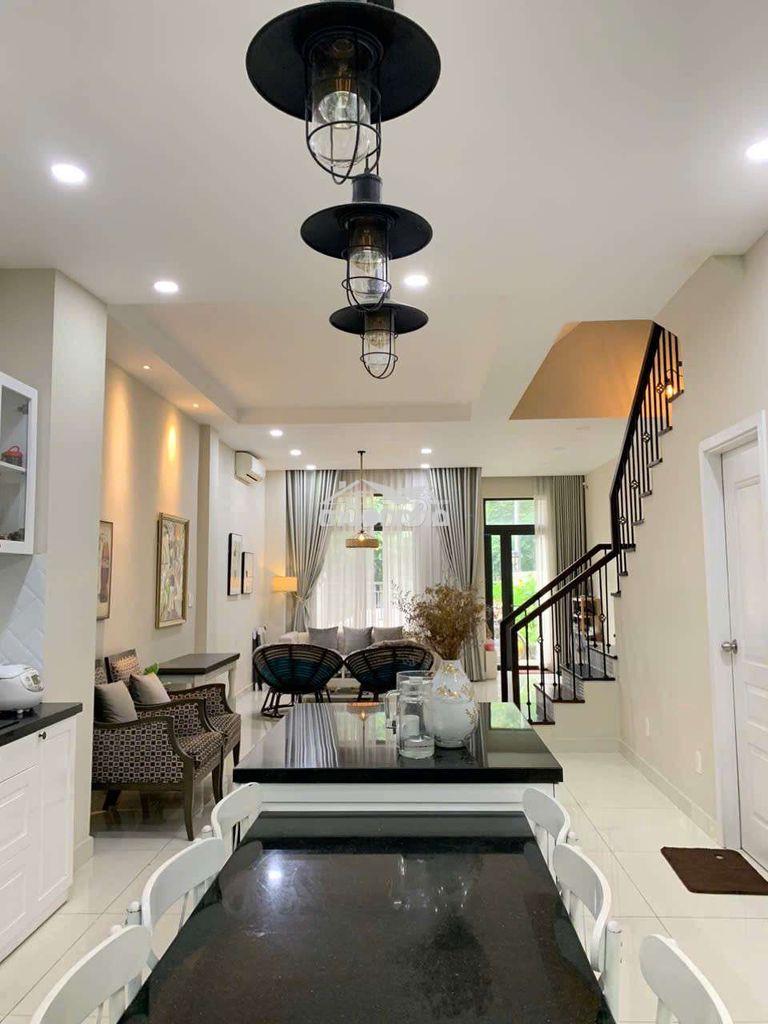 Nhà phố q2 lakeview city 1 trệt 3 lầu 5pn 6wc đầy đủ nội thất 35 triệu