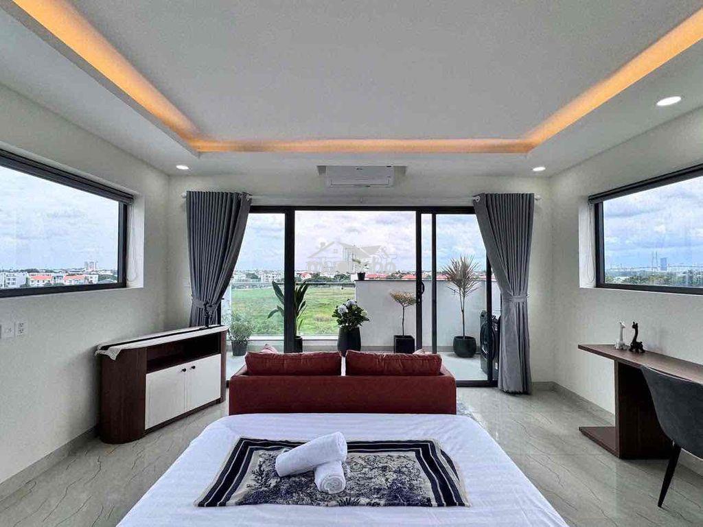 ⚜️Căn hộ 1 phòng ngủ ban công⚜️ - full nội thất - gần đảo kc - Ảnh 2