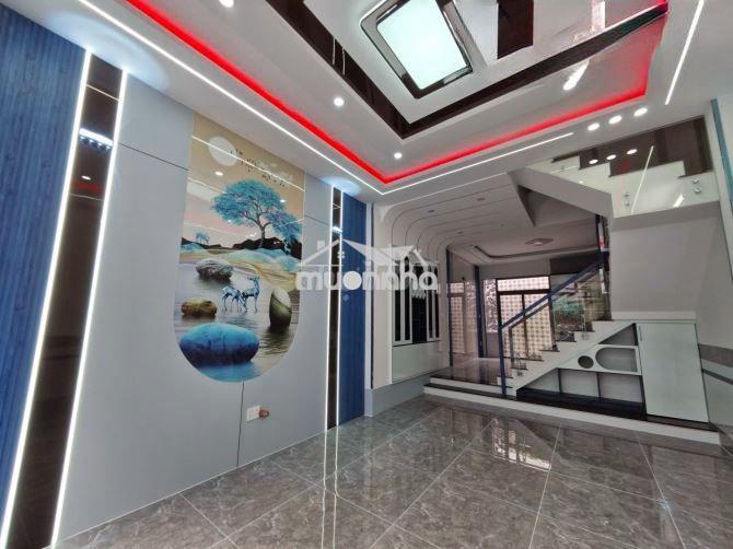 Nhà 4 tầng hẻm xe hơi, 55m2, phước long, hồ chí minh - 7.9 tỷ