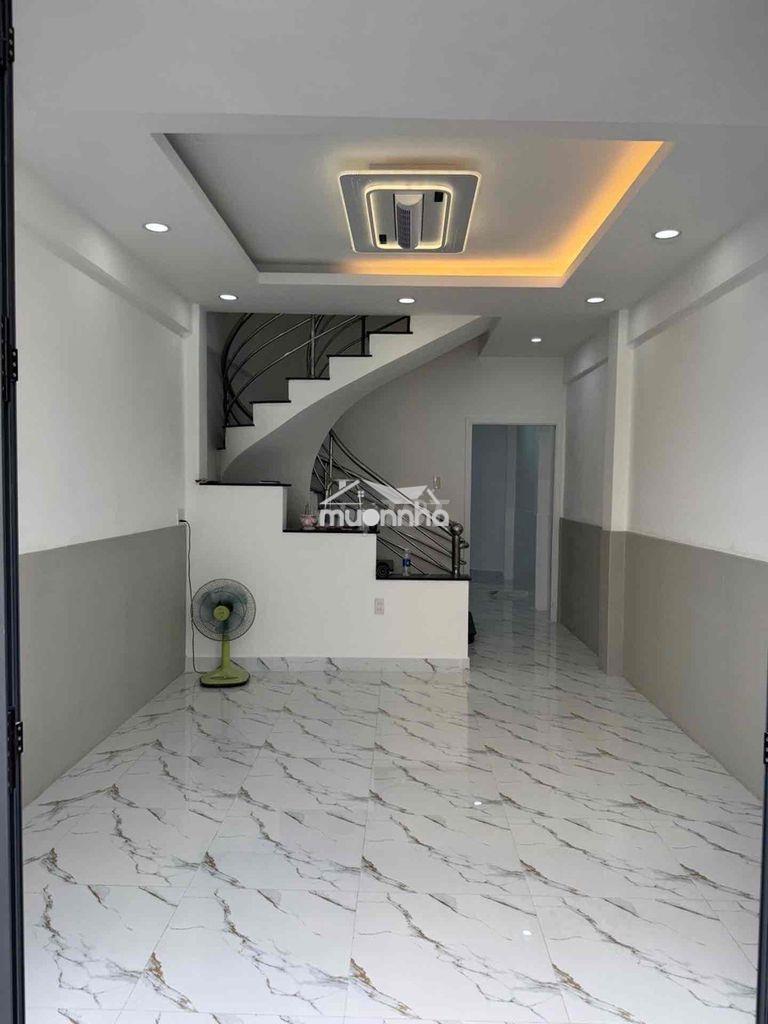 Nhà mới 3 tầng đúc btct cư xá phú lâm a, hẻm xh đỗ cửa. - 2