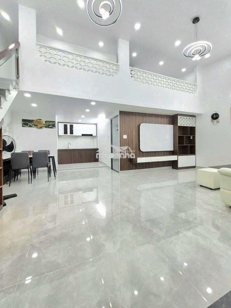 Nhà 7x10m 1 lửng 3pn kế hẻm xe hơi huỳnh tấn phát - Ảnh 2