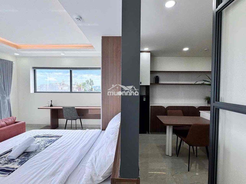 ⚜️Căn hộ 1 phòng ngủ ban công⚜️ - full nội thất - gần đảo kc - Ảnh 3