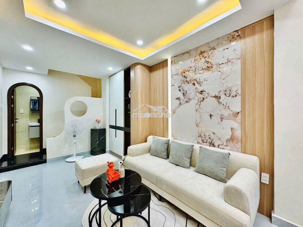 Nhà mới ở ngay nguyễn chí thanh, 36m2, 4 tầng đúc, 3pn ,gần bv chợ rẫy - Ảnh 4
