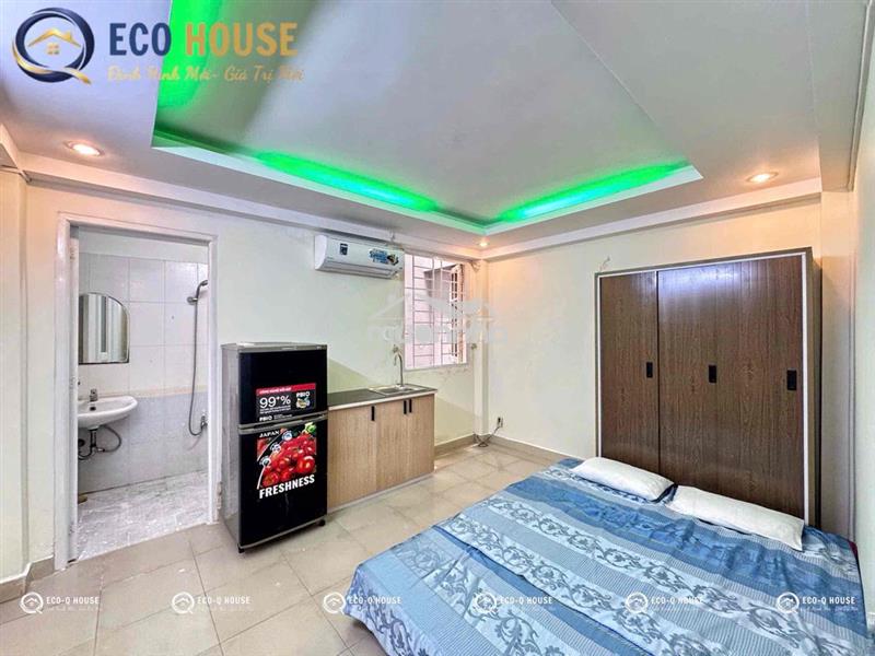 Đi bộ qua huit - full nội thất - dzá hạt dzẻ sinh viên - cửa sổ thoáng
