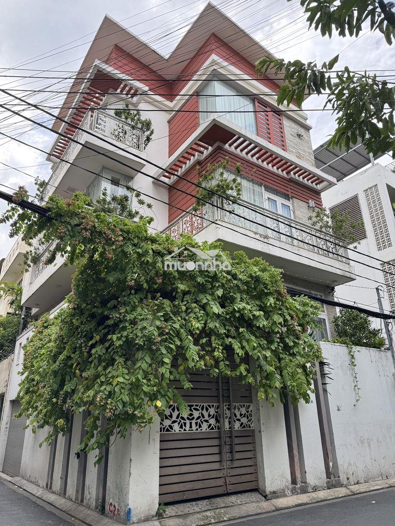 Nhà góc 2 mặt tiền hxh--hầm 4 tầng– dt: 7x11m---5pn , giá 16,2 tỷ