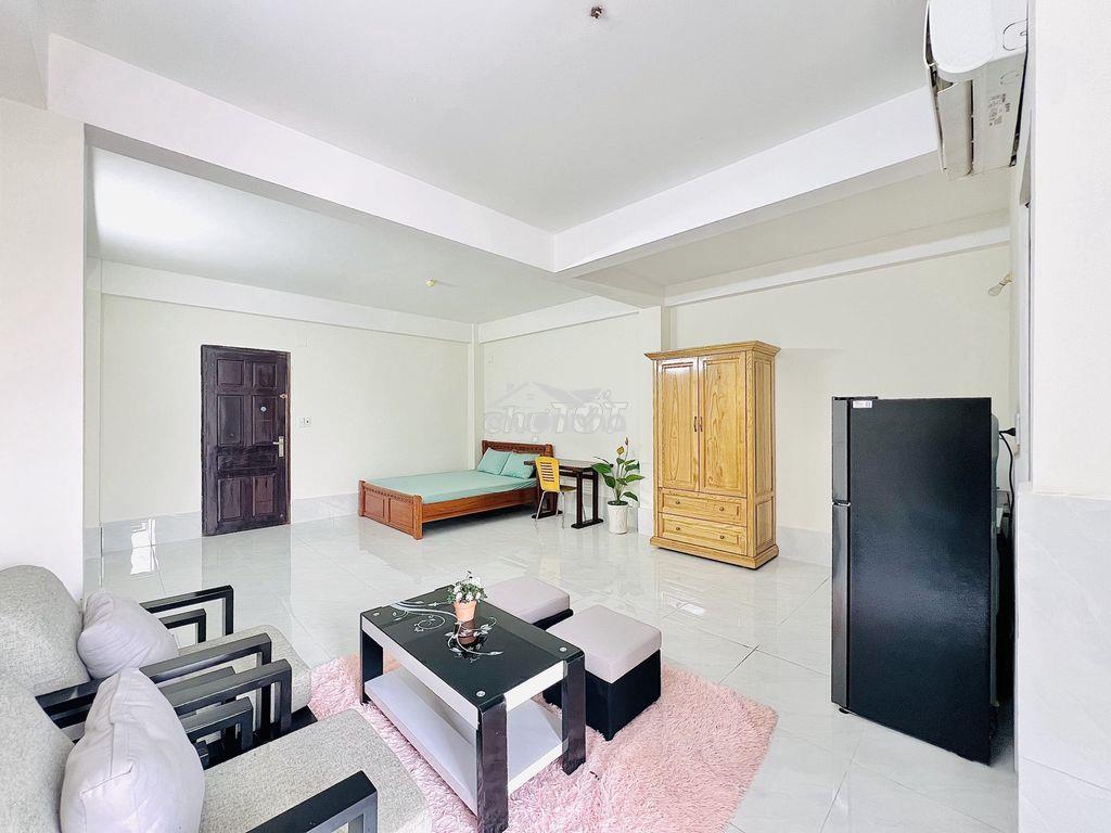 Căn hộ 45m2 ngay mặt tiền ql 50 mới xây full nội thất - Ảnh 3