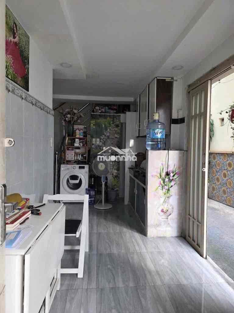 Nhà 1 trệt 2 lầu 2pn 2wc hẻm huỳnh tấn phát gần kcx tân thuận q.7 - Ảnh 4