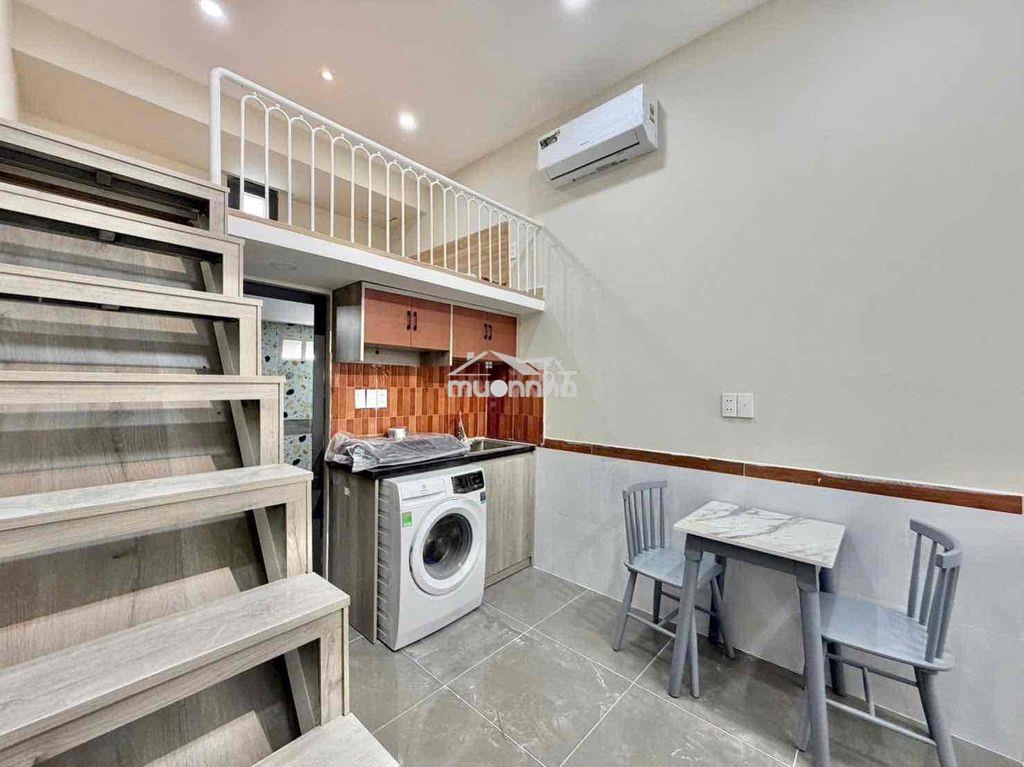 Cho thuê căn hộ dịch vụ duplex ngay aeon tân phú - 4