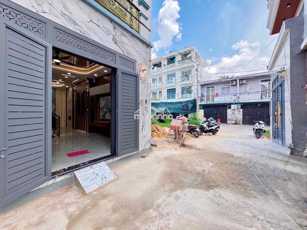 🏡 Nhà đẹp bình tân (4,9m x 10,5m) ngay nguyễn thị tú - ngã tư gò mây. - Ảnh 2