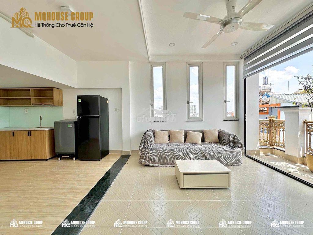 ☘️☘️ Trống lại penthouse 1pn siêu rộng - bancol cửa sổ - ngay gò dầu - Ảnh 3