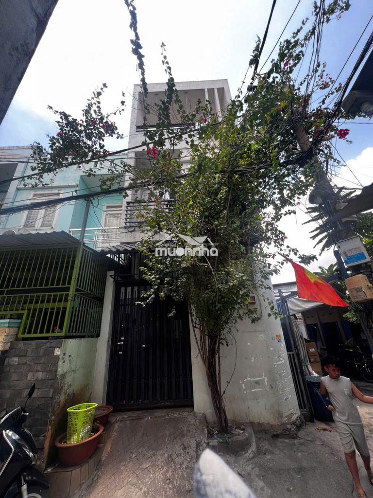 Cho thuê nhà đông hưng thuận 17, 1 trệt 2 lầu, 3pn, 180m², giá 8 triệu