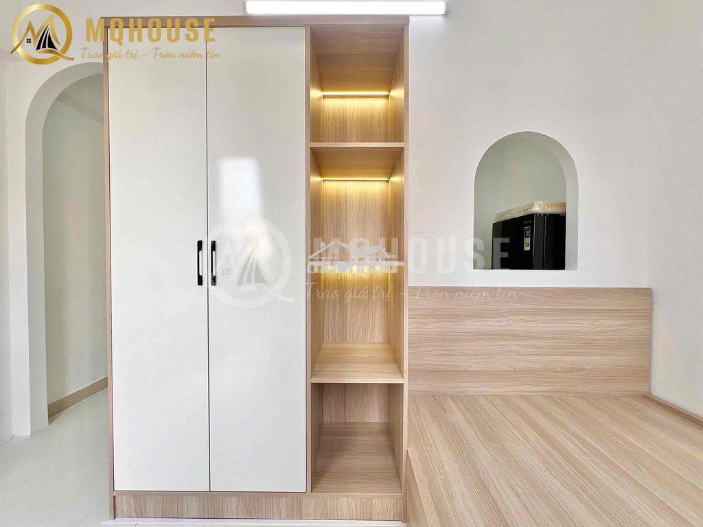 💥Cho thuê căn hộ full nội thất, máy giặt riêng, tách bếp, bancony - Ảnh 3