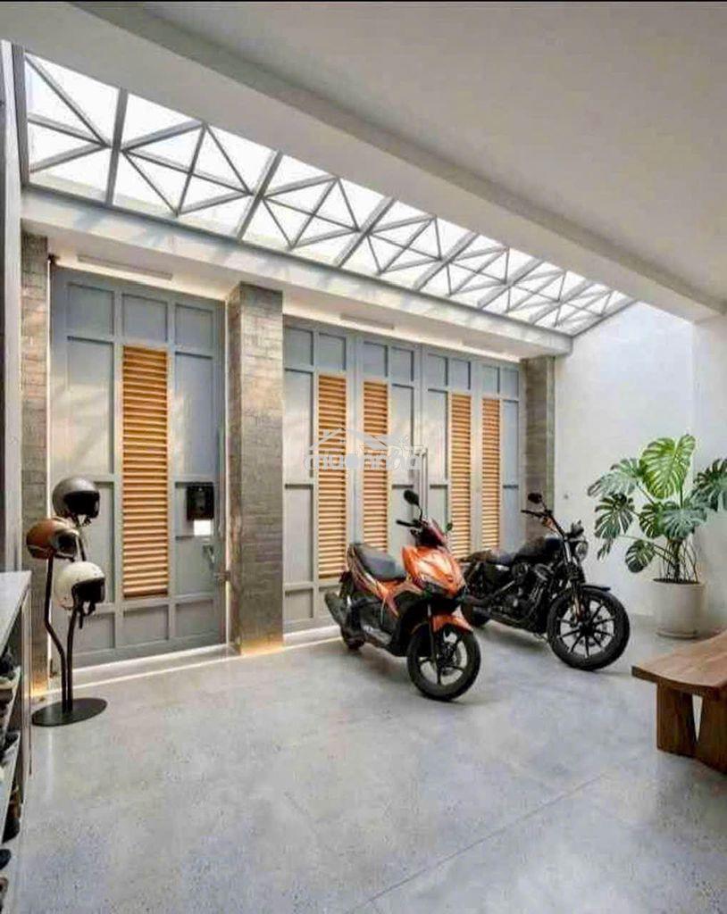 Nhà cho thuê đặng thùy trâm. dt: 6x22m. trệt lửng 3 lầu. gần đh - Ảnh 2
