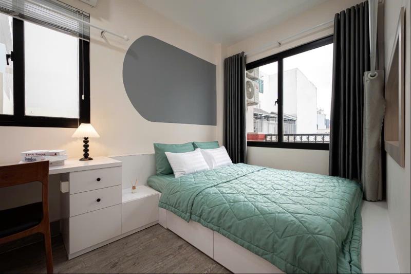 Cho thuê căn hộ 1pn cao cấp, ban công thoáng, phòng ngủ 2 cửa sổ – bùi đình túy, bình thạnh tiện qua q1 - Ảnh 3