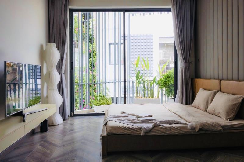 Đúng hình đúng giá căn hộ chung cư ban công 40m2 nội thất cao cấp ngay nguyễn duy gần cầu bông giáp quận 1,3