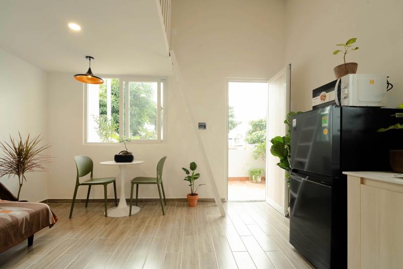 Cho thuê căn hộ 1pn gác lửng, ban công lớn, full nội thất – điện biên phủ, bình thạnh | gần hutech, hồng bàng, uef - Ảnh 2