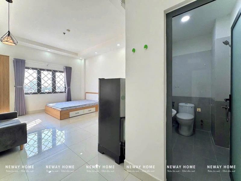 Studio cửa sổ trời | tân hương- tân phú | kế bên chợ tân hương, full nội thất