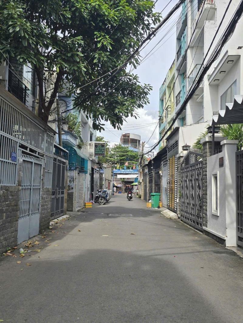 Bán đất nở hậu 5,5 x 26 hxt nguyễn văn khối, gần phạm văn chiêu, hẻm lớn xe tải đậu cửa