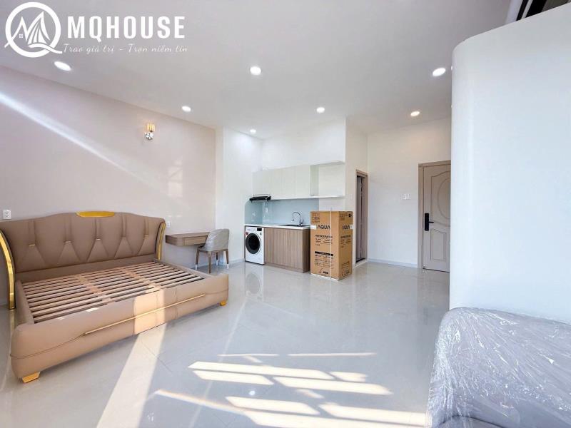 Studio ban công máy giặt riêng đường số 53 quận 7 | siêu rộng | mới tinh | gần lotte mart | full nội thất - Ảnh 3
