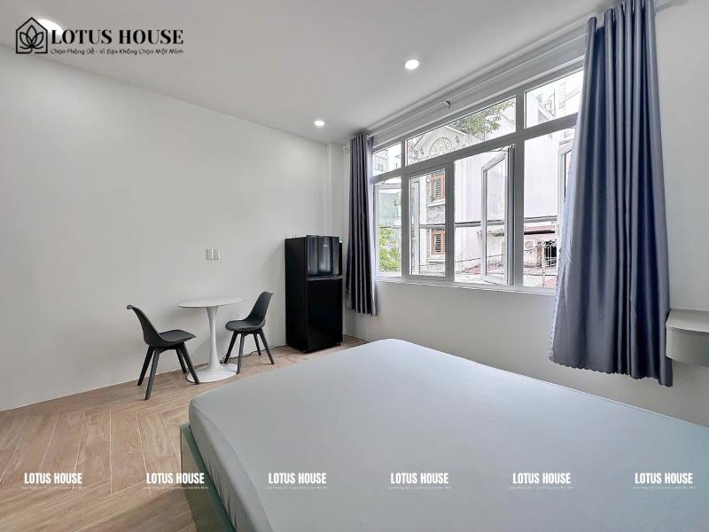 Studio cửa sổ trời – full nội thất – vách ngăn tách bếp | lạc long quân, tân bình - Ảnh 4