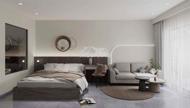Cho thuê căn hộ cao cấp 1 phòng ngủ, nội thất luxury