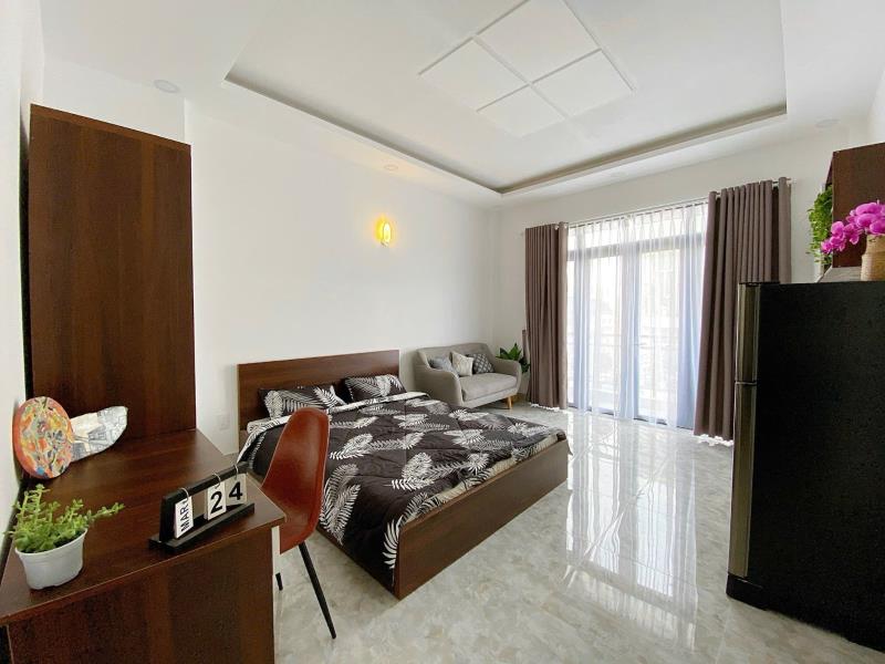 Cho thuê căn hộ studio - full nội thất -bancon thoáng - 45m2 nguyễn thượng hiền- bình thạnh - Ảnh 4