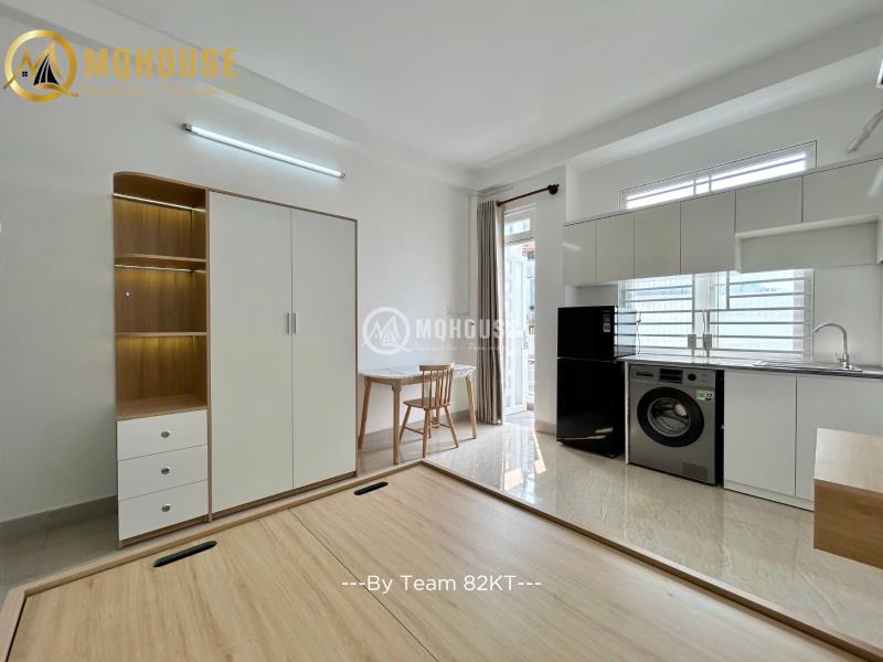 Studio ban công lớn full nội thất ngay nơ trang long tiện đi chợ bà chiểu, hoàng hoa thám, chu văn an