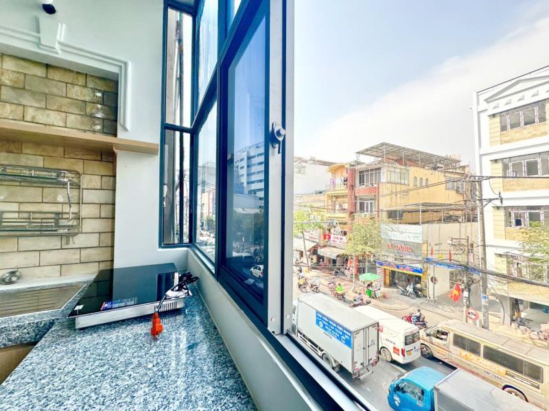 Cho thuê căn hộ tách bếp siêu rộng, ban công- đinh bộ lĩnh, bình thạnh gần hàng xanh, uef, ftu, uth - Ảnh 4