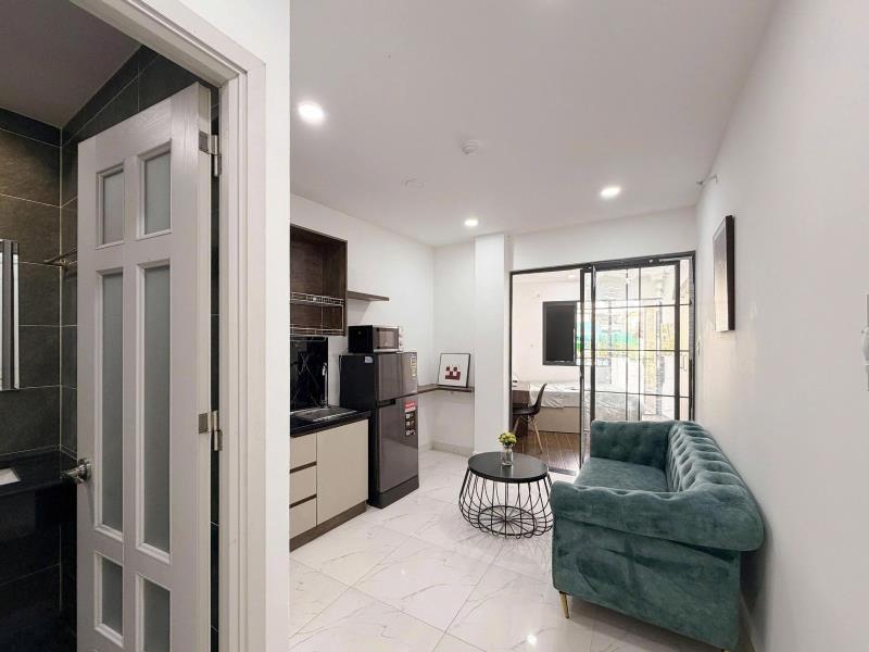 ✨ Căn hộ 1pn 40m² – có ban công – full nội thất – gần phan xích long – giáp quận 1 ✨