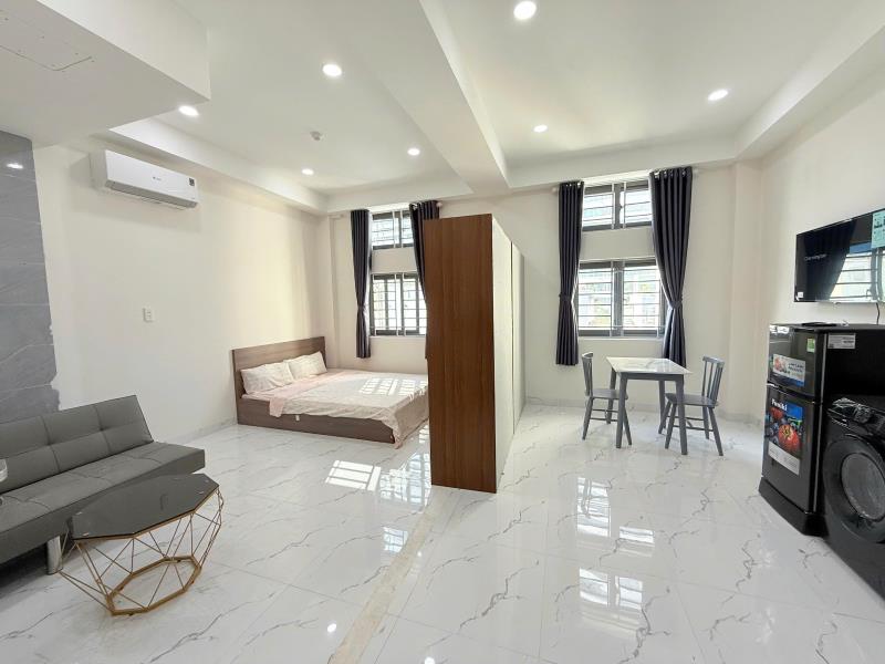 Khai trương căn hộ tách bếp, cửa sổ lớn, máy giặt riêng  xô viết nghệ tĩnh, bình thạnh sát q1, hàng xanh