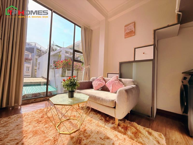 Cho thuê căn hộ full nội thất, cửa sổ lớn, rộng rãi, phú nhuận gần phan xích long, bình thạnh, q1, q3