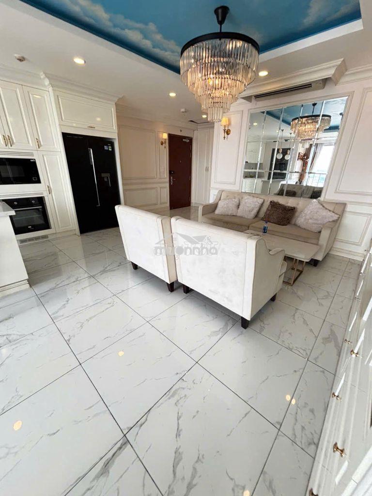 Cho thuê gấp căn hộ 2pn dt lớn nhất 117m2 the gold view - Ảnh 2