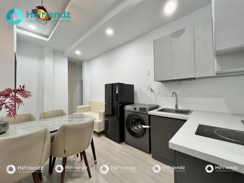 Cho thuê căn hộ 2pn + rộng cửa sổ lớn full sang xịn máy giặt riêng - nguyễn khuyến chợ bà chiểu tiện di chuyển q1 , q3 - Ảnh 3
