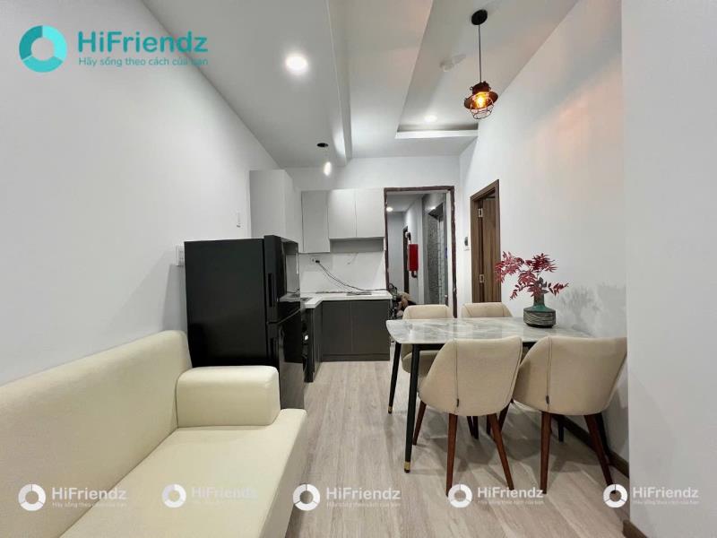 Cho thuê căn hộ 2pn + rộng cửa sổ lớn full sang xịn máy giặt riêng - nguyễn khuyến chợ bà chiểu tiện di chuyển q1 , q3 - Ảnh 4
