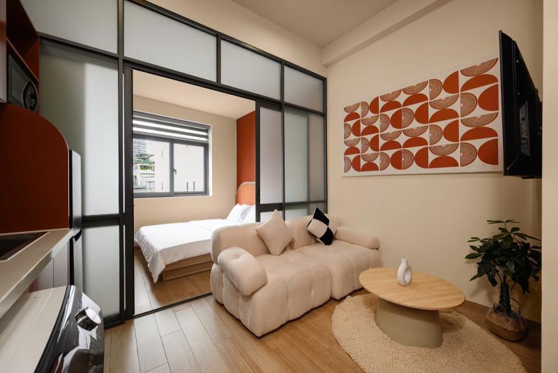 Cho thuê căn hộ 1 phòng ngủ, full nội thất, cửa sổ thoáng – xô viết nghệ tĩnh, bình thạnh | sát quận 1, gần hàng xanh - Ảnh 4