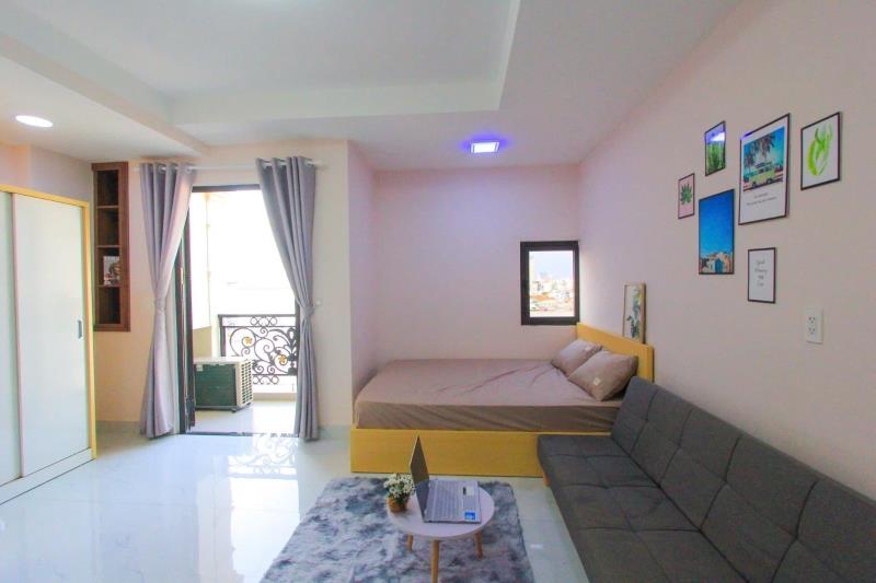 Studio ban công ảnh thực tế