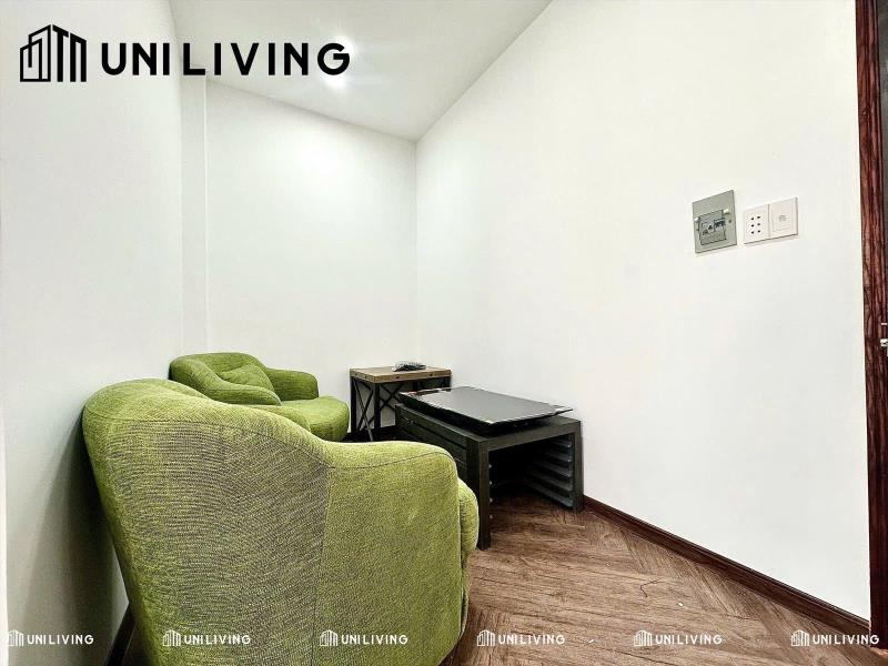 Căn hộ 1 phòng ngủ full nt mới 100% - bancol view đẹp - thang máy - Ảnh 3