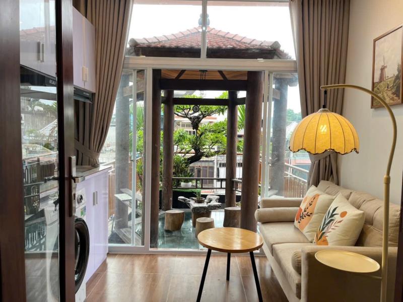 Cho thuê căn hộ ban công sân vườn cực chill-quận 10 tô hiến thành - Ảnh 4
