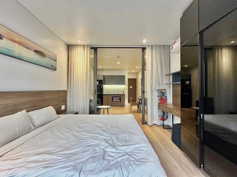 Cho thuê căn hộ 1pn full option, bancol, thang máy gần etown, lăng cha cả, khu k300, gat3 - Ảnh 4