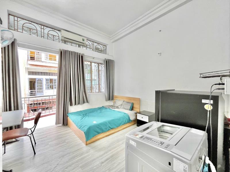 ✨Cho thuê căn hộ 35m² - ban công – full nội thất – máy giặt riêng – gần hàng xanh ✨
