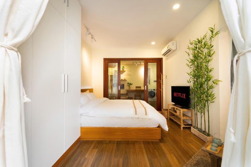 🏠Cho thuê căn hộ cao cấp có bồn tắm ngay phố nhật phạm viết chánh/ giáp q1  - Ảnh 2