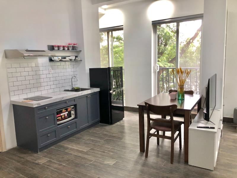 Cho thuê căn hộ studio tách bếp/ ban công tân bình| gần sân bay tấn sơn nhất - công viên hoàng văn thụ - Ảnh 2