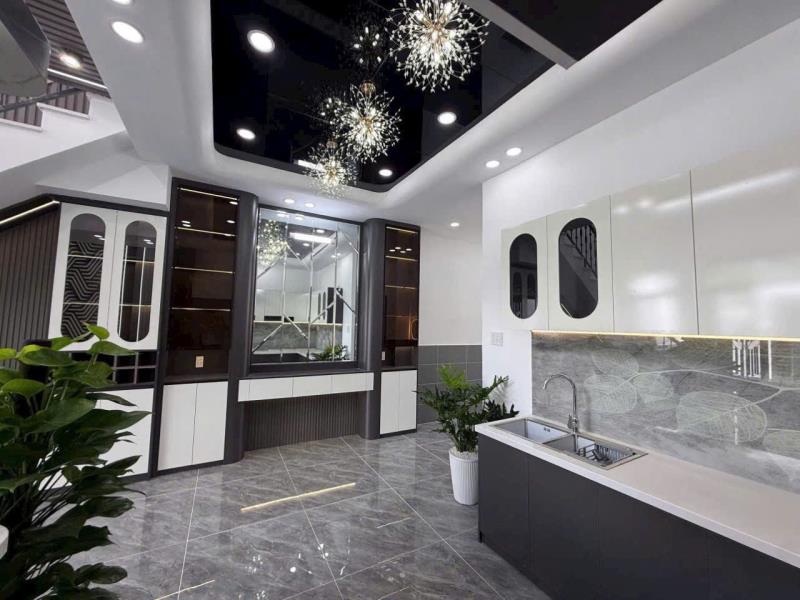 Bán nhà mới xây / tỉnh lộ 824,mỹ hạnh nam, dt 110m2 full thổ , 1 lầu, 3pn, 2wc giá 2,75tỷ - Ảnh 2