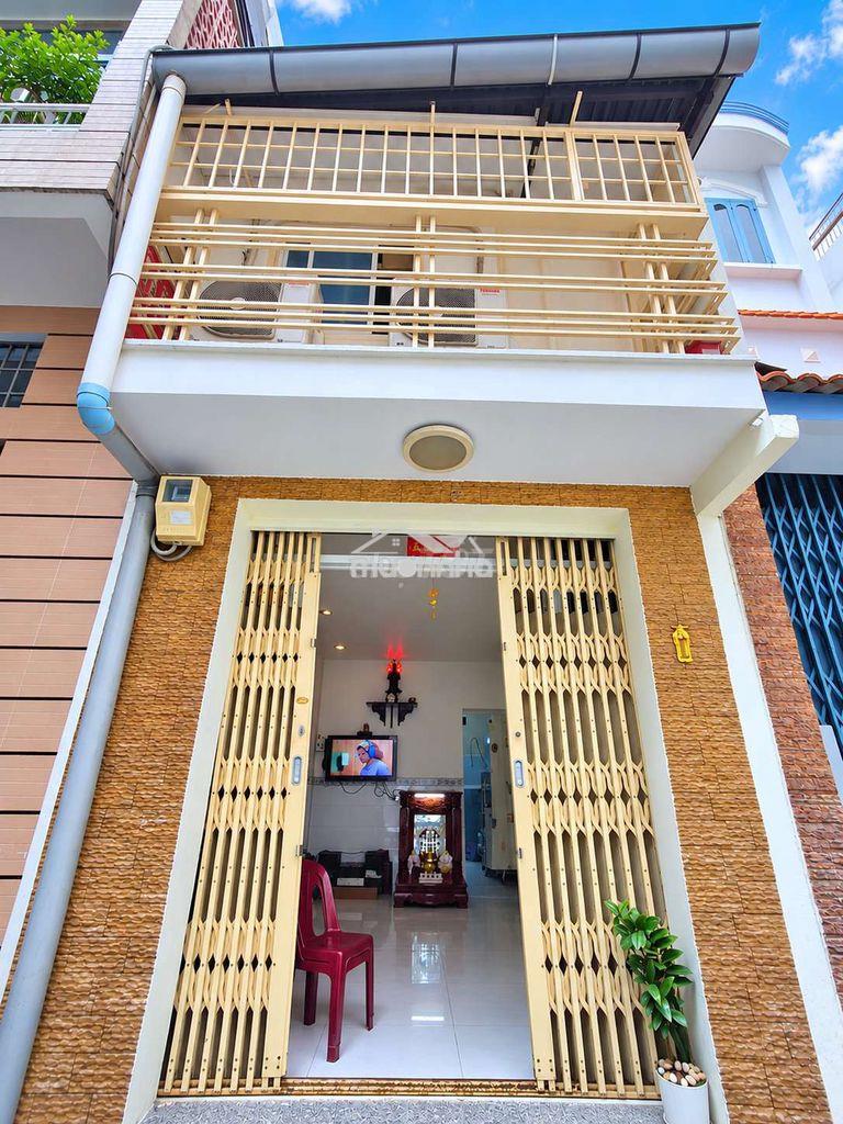 Cách mặt tiền 5 căn - hẻm thông - khuôn đất vuông vức 22m2 2 tầng 2pn - Ảnh 2