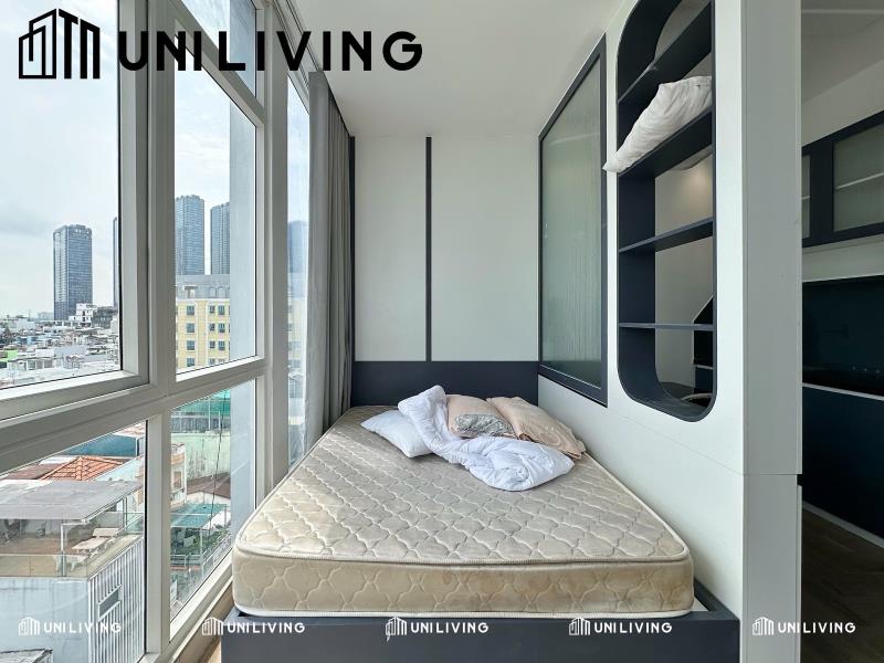 Cho thuê căn hộ dịch vụ hầm xe thang máy full nội thất - Ảnh 2