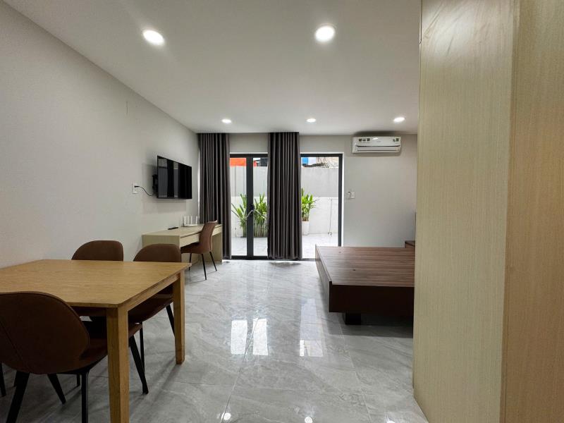Studio bancol sân vườn | 📍aeon tân phú | full nt - máy giặt riêng - thang máy - Ảnh 3