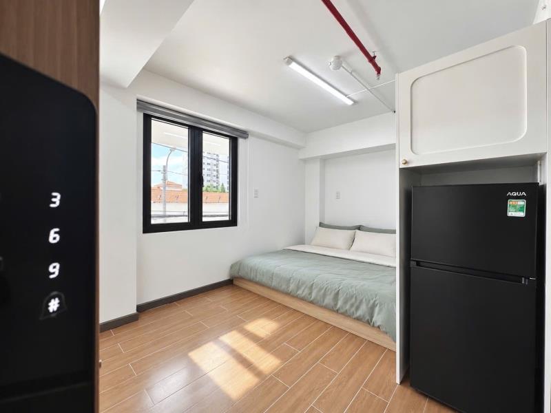 Căn hộ studio full nội thất xịn, có cửa sổ thoáng – an nhơn, gò vấp - Ảnh 2
