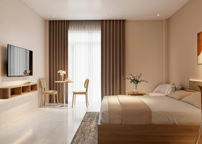 ​🔥 Căn hộ cao cấp sát vách ga t3 sân bay – full nội thất xịn – trống nhận phòng 01/11 🔥   ​📍 vị trí: ngay cổng nhà ga t3 tân sơn nhất, thuận tiện di chuyển hoàng hoa thám, cộng hòa, trường sơn. 📐 